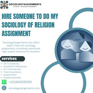 Hire Someone To Do My Sociology of Religion Assignment