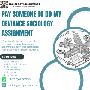 Pay Someone To Do My Deviance Sociology Assignment